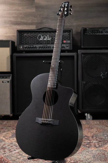 KLOS Full Carbon Grand Cutaway Acoustic Guitar with Gig Bag