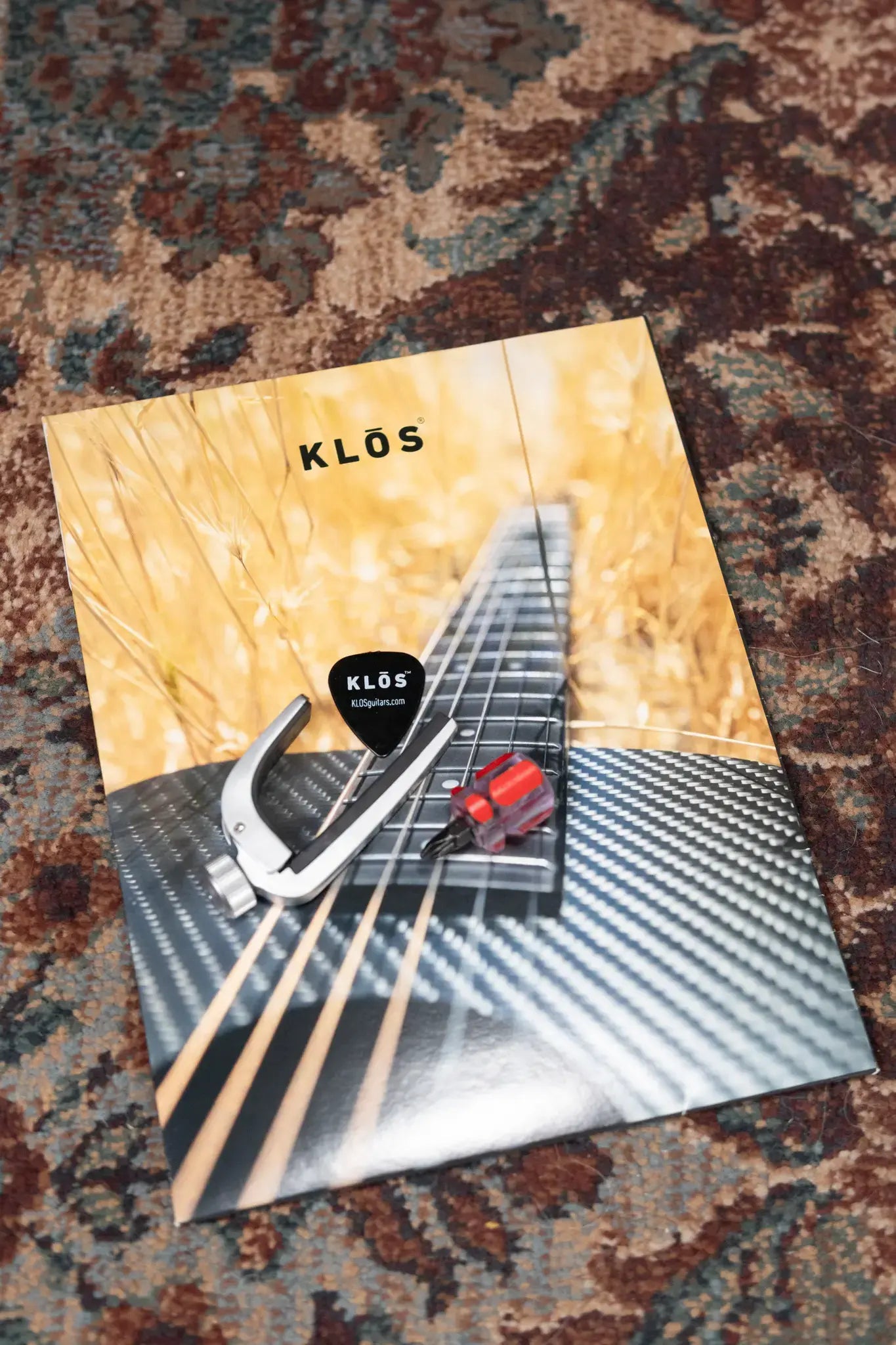 KLOS Full Carbon Grand Cutaway Acoustic Guitar with Gig Bag