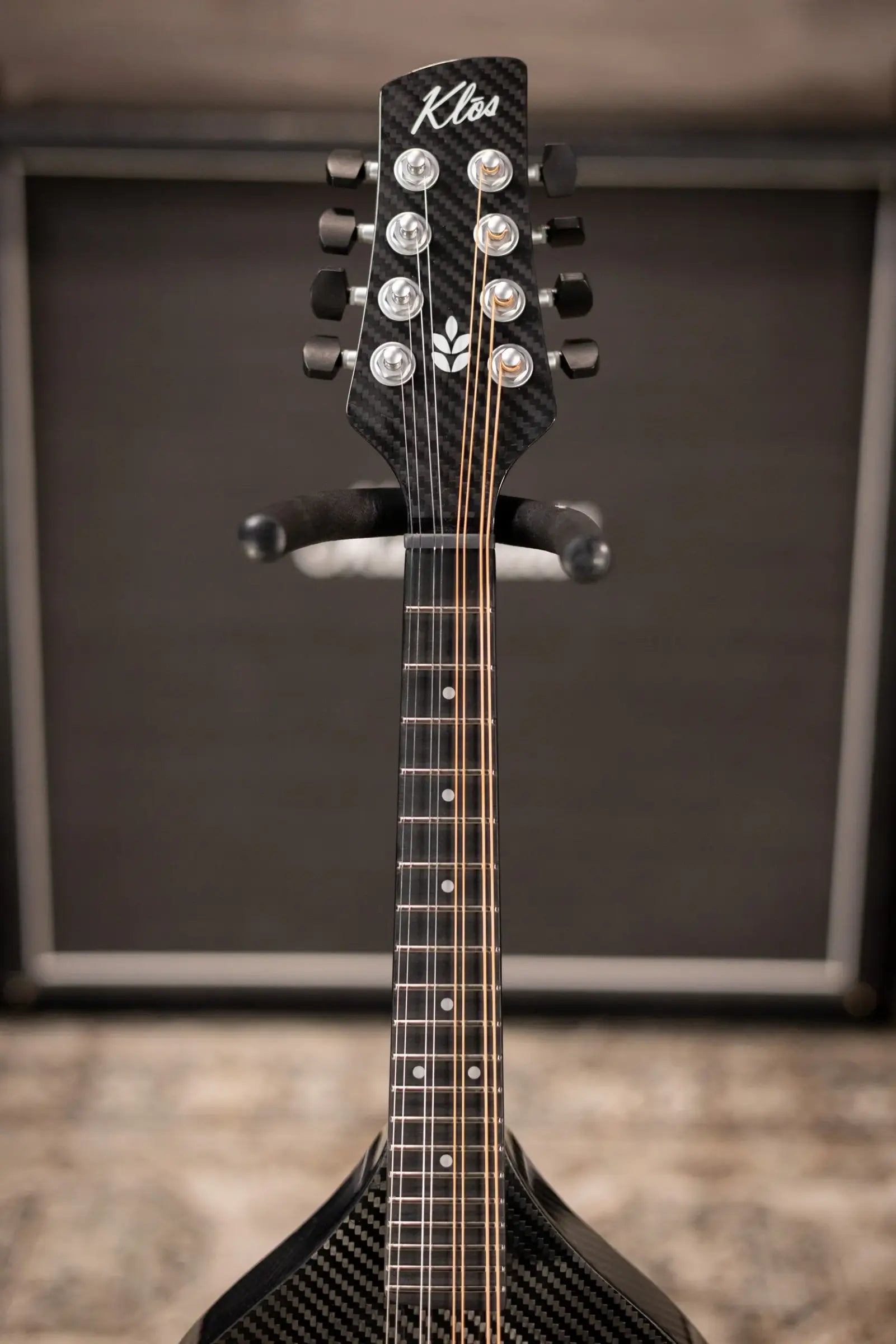 KLOS Full Carbon Left-Hand Mandolin with Gig Bag