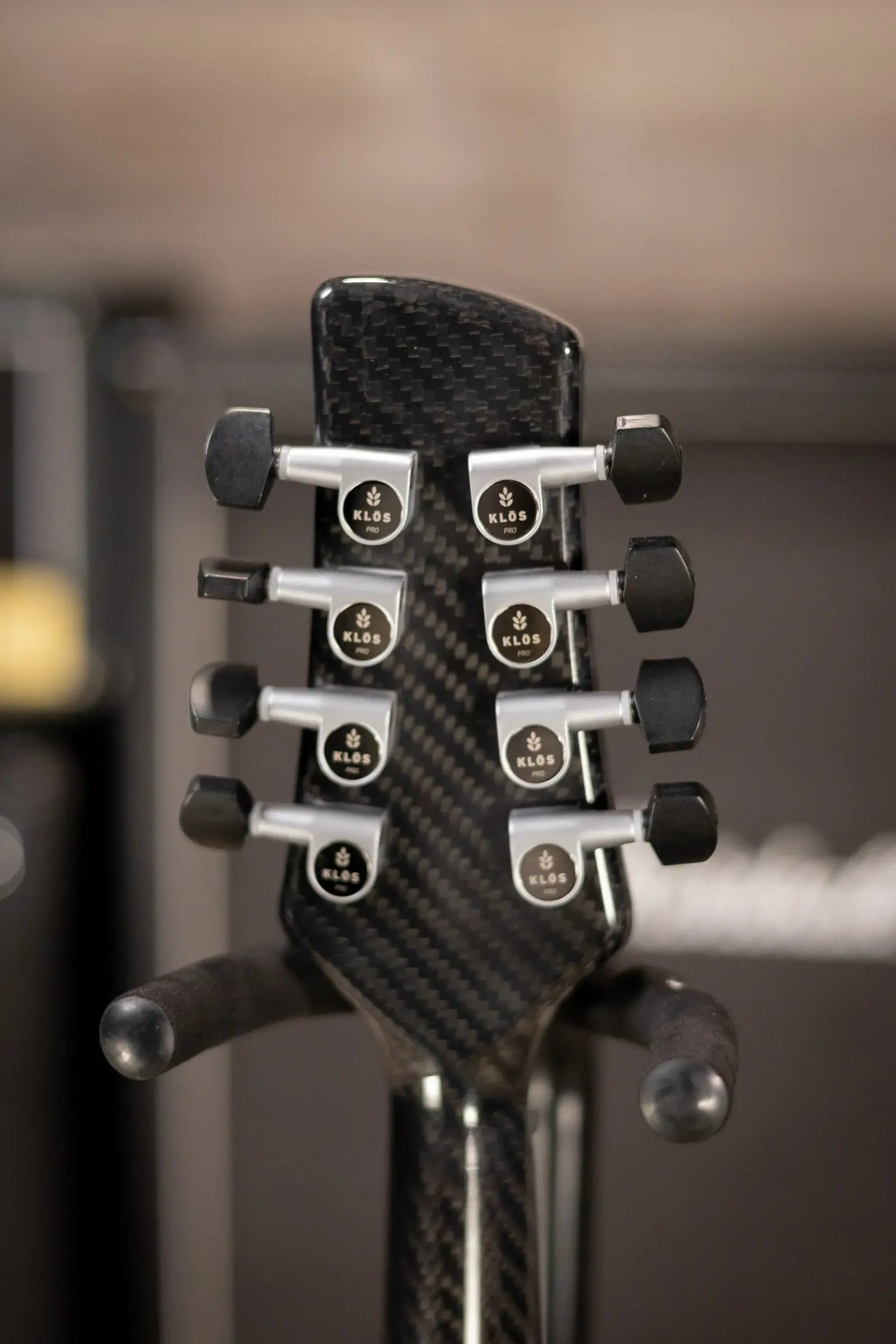 KLOS Full Carbon Left-Hand Mandolin with Gig Bag