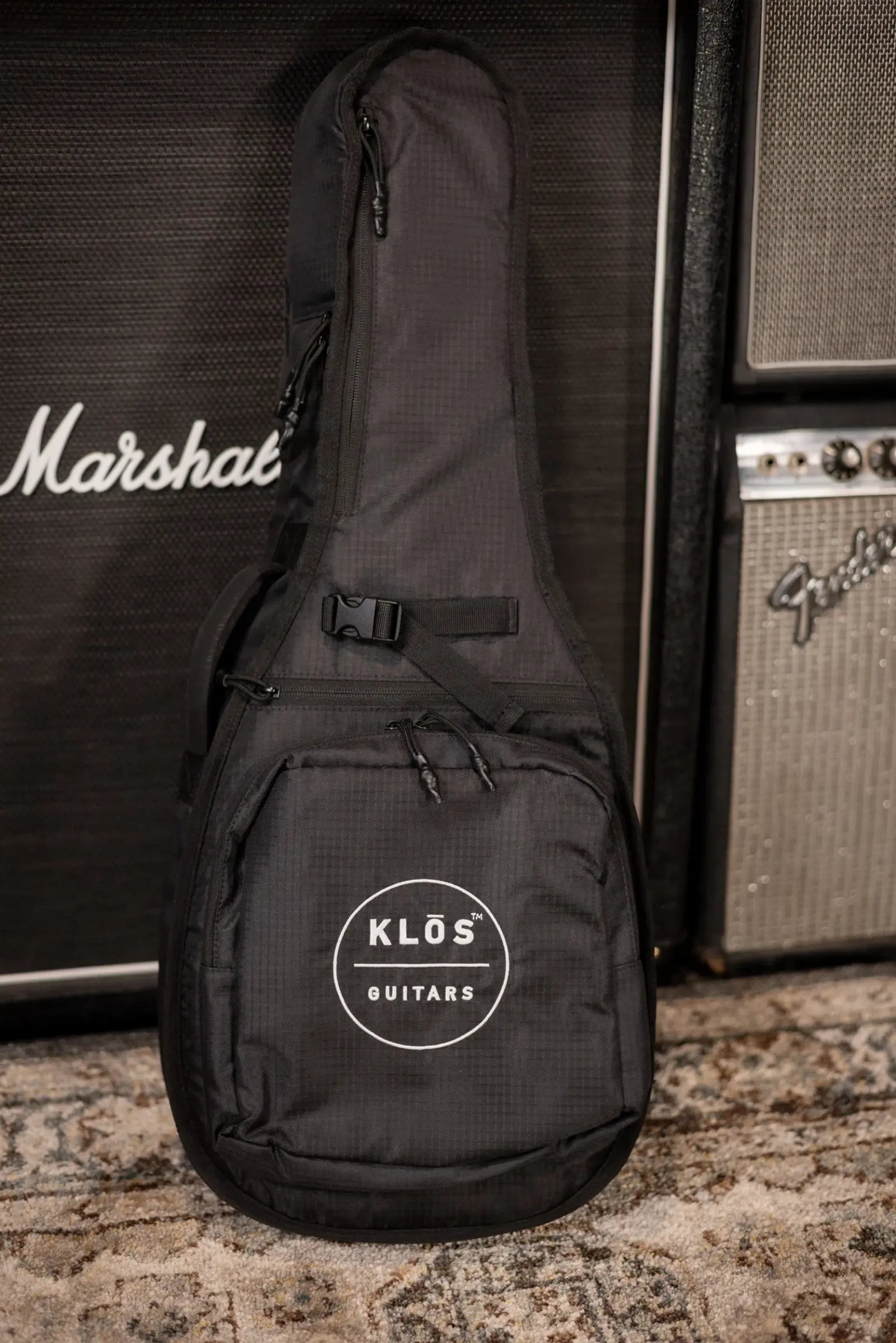 KLOS Full Carbon Left-Hand Mandolin with Gig Bag