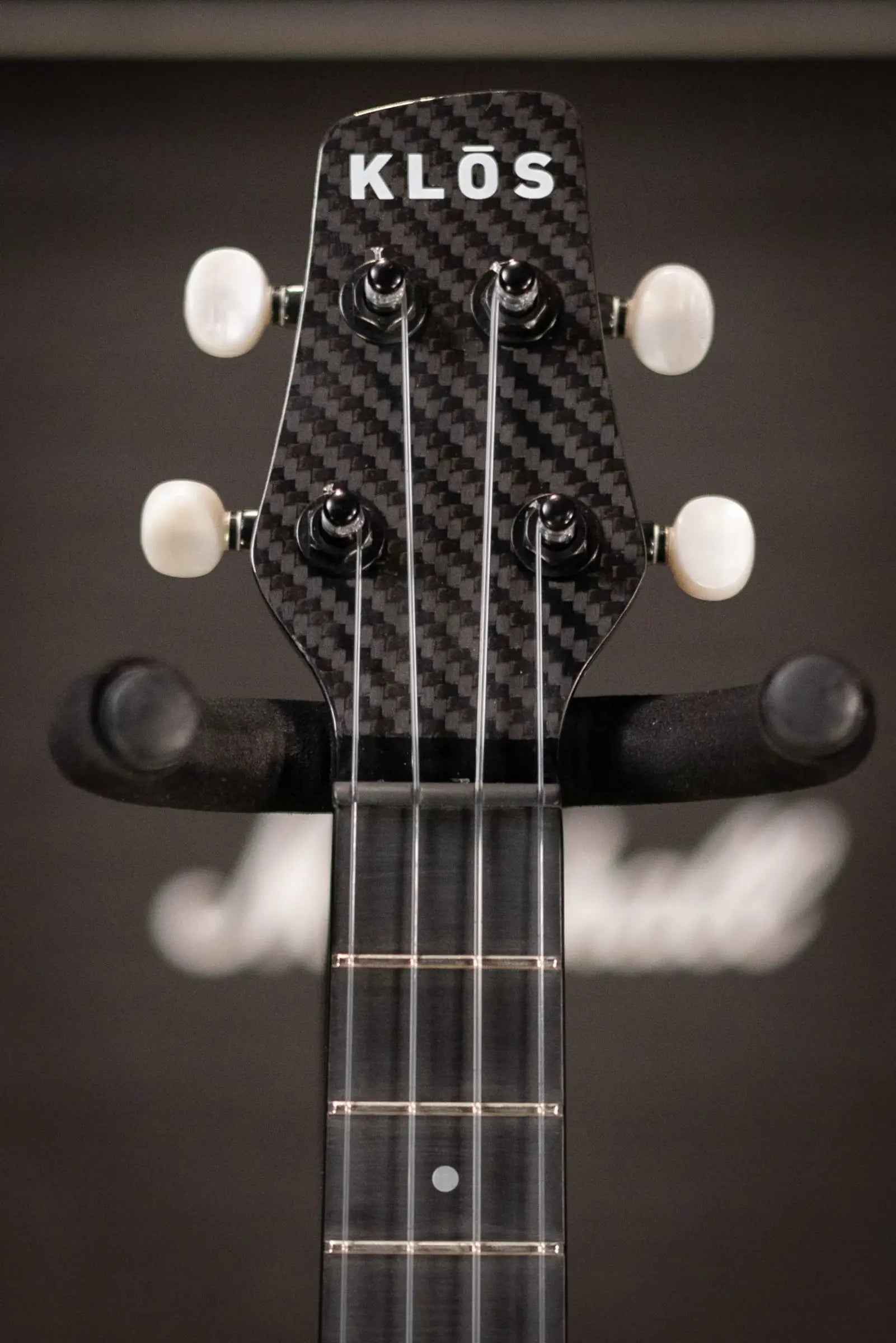 KLOS Full Carbon Left-Hand Tenor Ukulele with Gig Bag