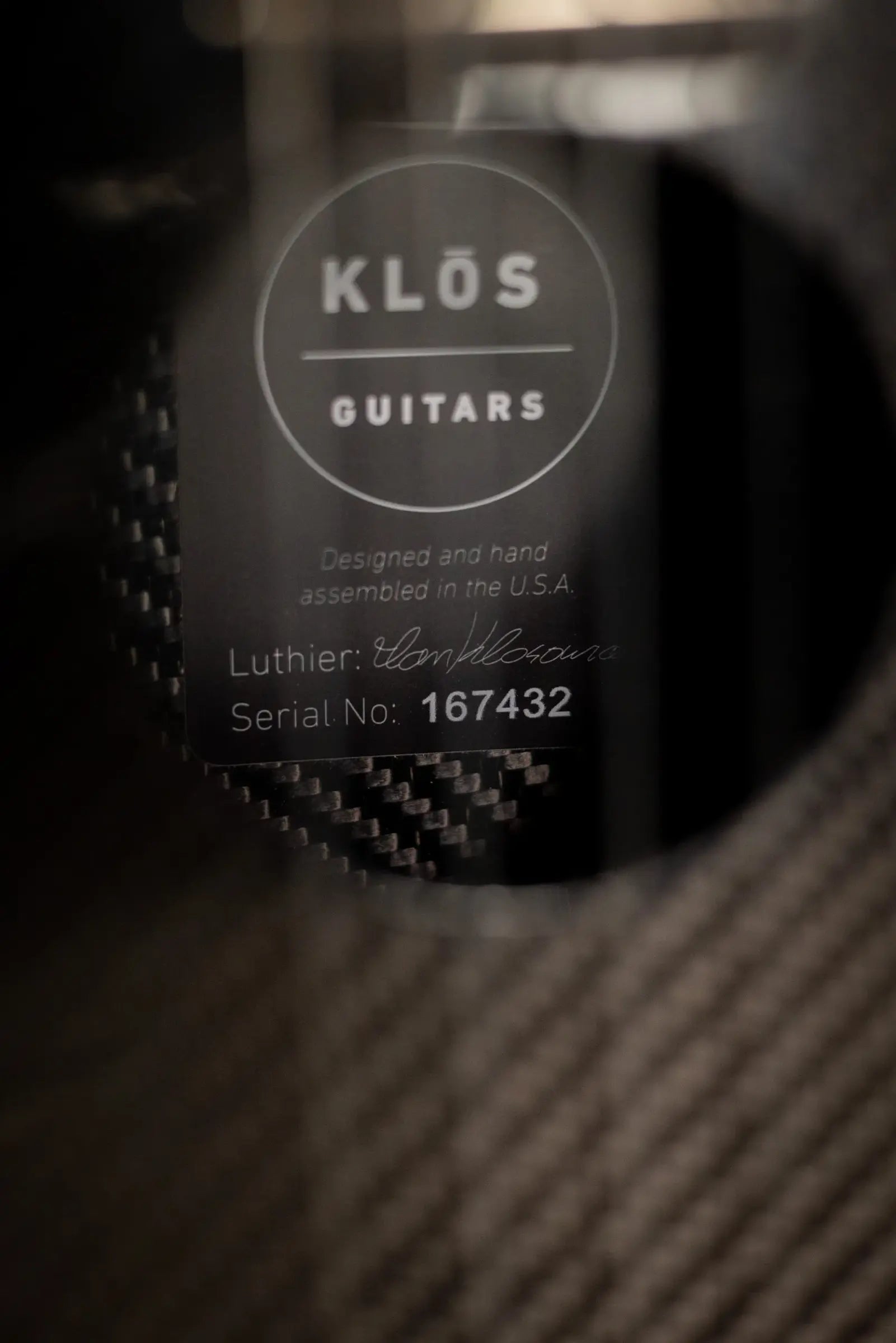 KLOS Full Carbon Left-Hand Tenor Ukulele with Gig Bag