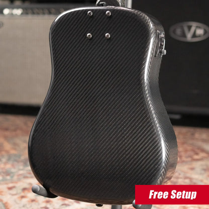 KLOS Full Carbon Travel Bass Acoustic/Electric - Fishman Sonotone with Gig Bag