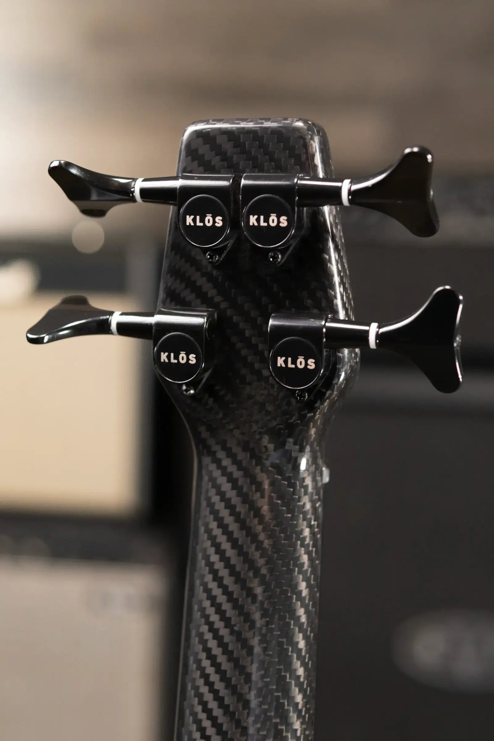 KLOS Full Carbon Travel Bass Acoustic/Electric - Fishman Sonotone with Gig Bag