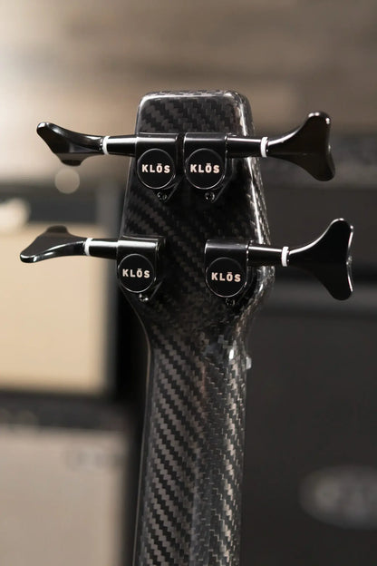 KLOS Full Carbon Travel Bass Acoustic/Electric - Fishman Sonotone with Gig Bag