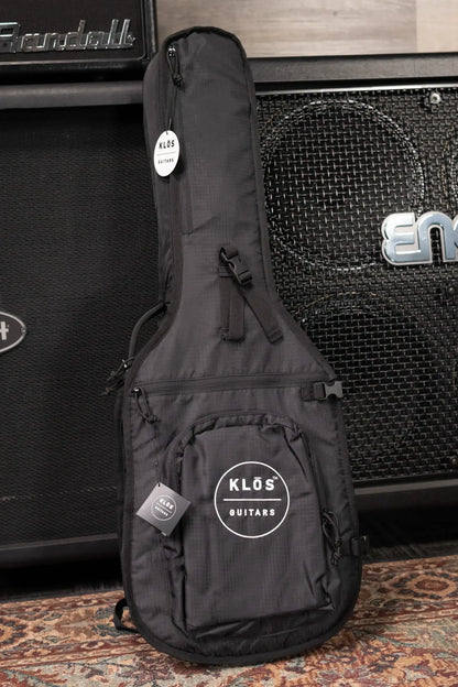 KLOS Full Carbon Travel Bass Acoustic/Electric - Fishman Sonotone with Gig Bag