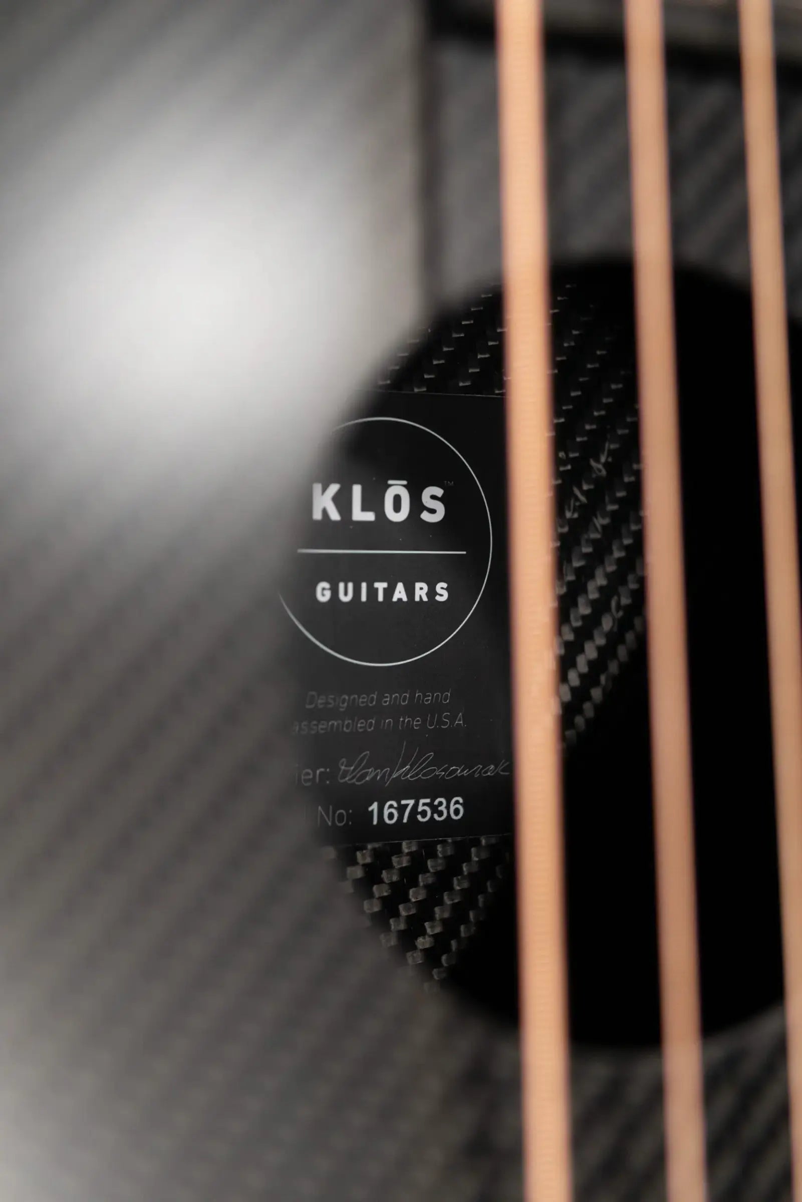 KLOS Full Carbon Travel Bass Acoustic/Electric - Fishman Sonotone with Gig Bag