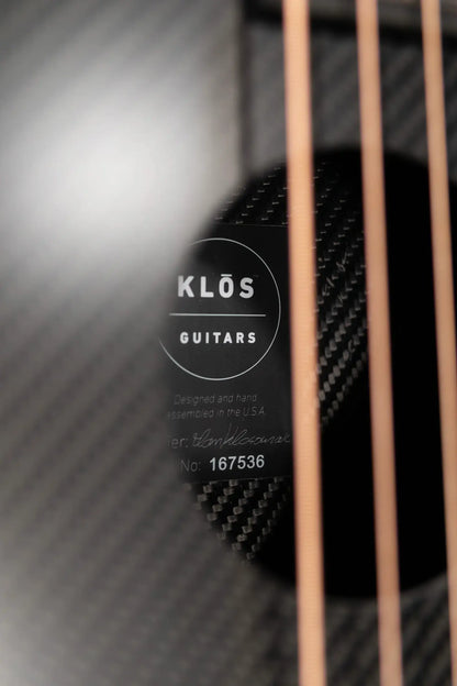 KLOS Full Carbon Travel Bass Acoustic/Electric - Fishman Sonotone with Gig Bag