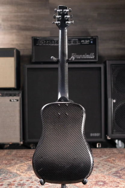 KLOS Full Carbon Travel Guitar DAE Acoustic/Electric - Fishman Presys VT with Gig Bag