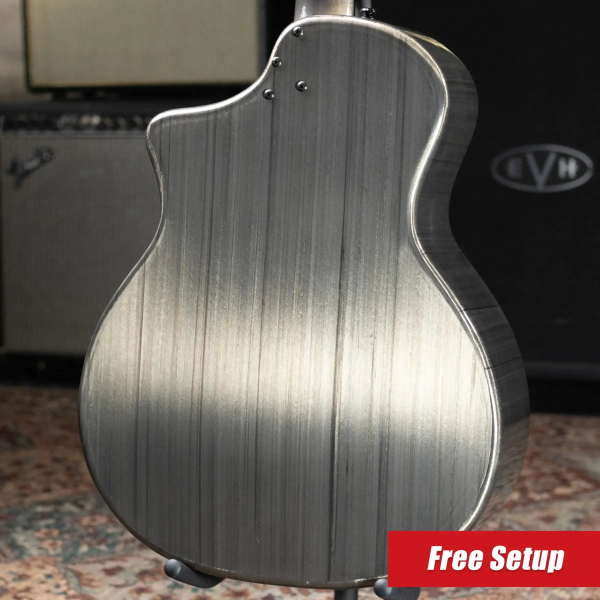 KLOS Grand Cutaway 12-String DAE Acoustic/Electric Guitar - Carbon Timber with Gig Bag