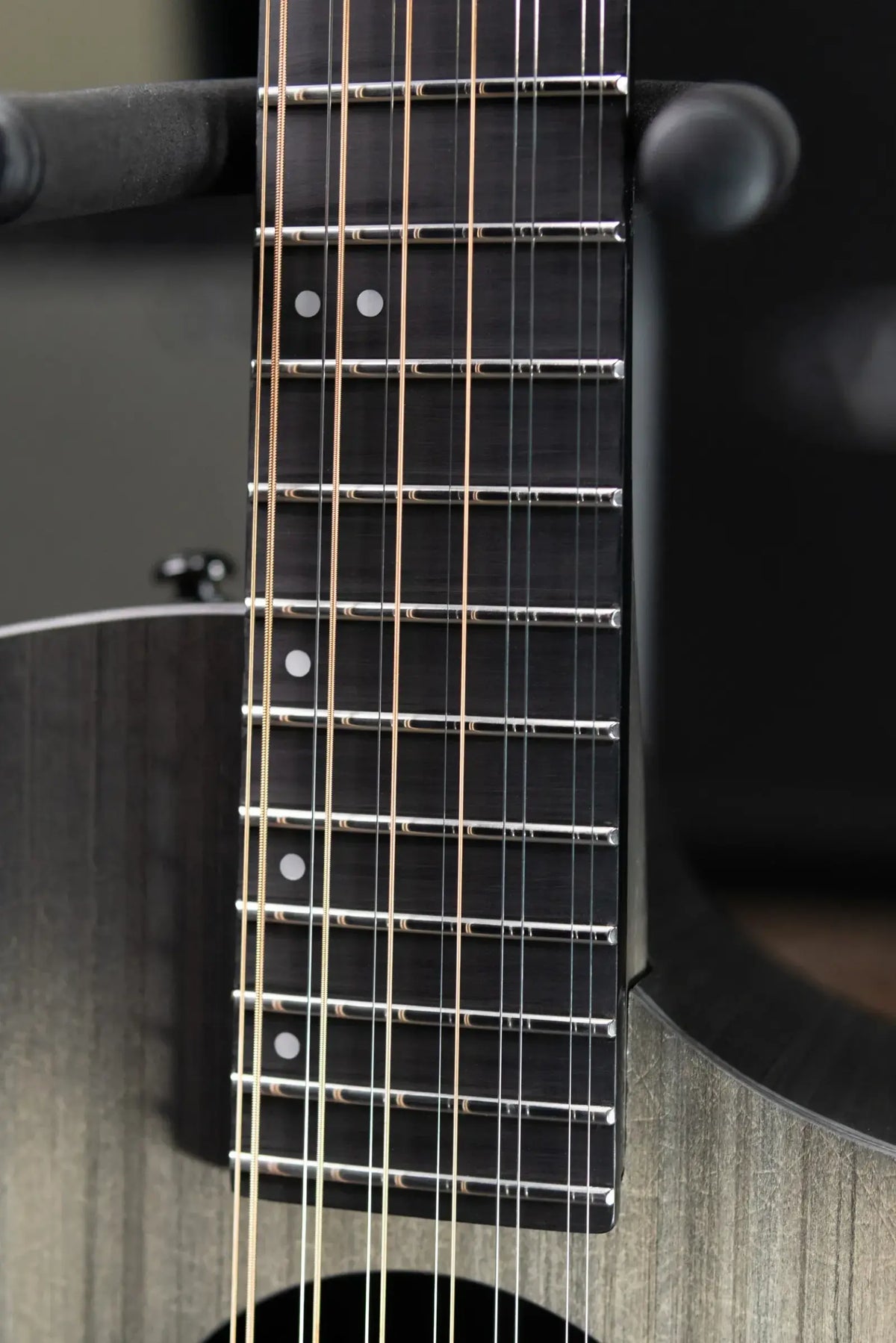 KLOS Grand Cutaway 12-String DAE Acoustic/Electric Guitar - Carbon Timber with Gig Bag