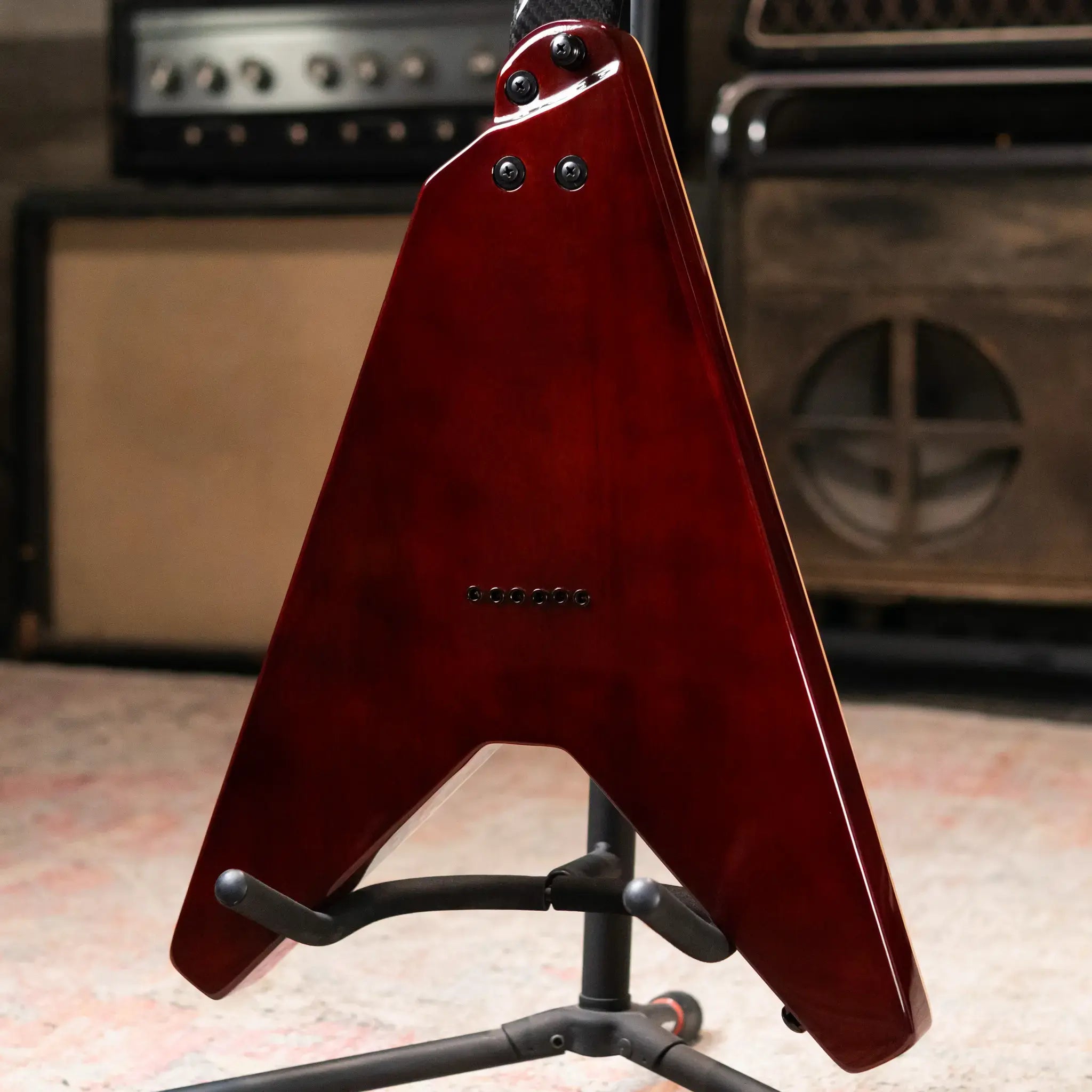 KLOS Vector Custom Series Mahogany Electric Guitar - Gold with Gig Bag