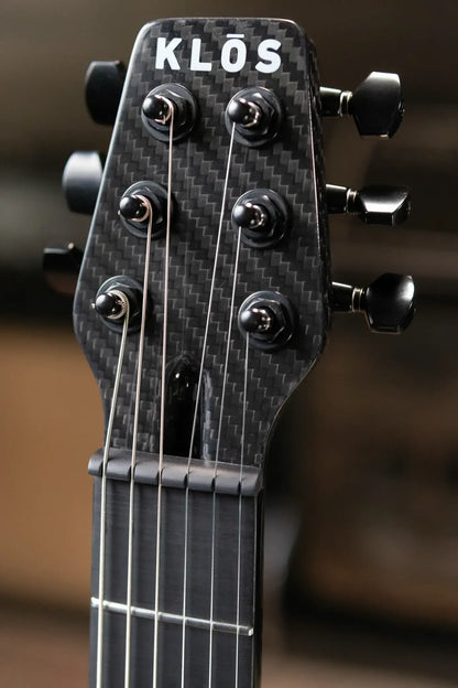 KLOS Vector Custom Series Mahogany Electric Guitar - Gold with Gig Bag