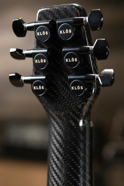 KLOS Vector Custom Series Mahogany Electric Guitar - Gold with Gig Bag