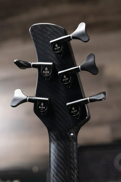 Klos Apollo V Custom Bass - Paulownia Charcoal with Gig Bag