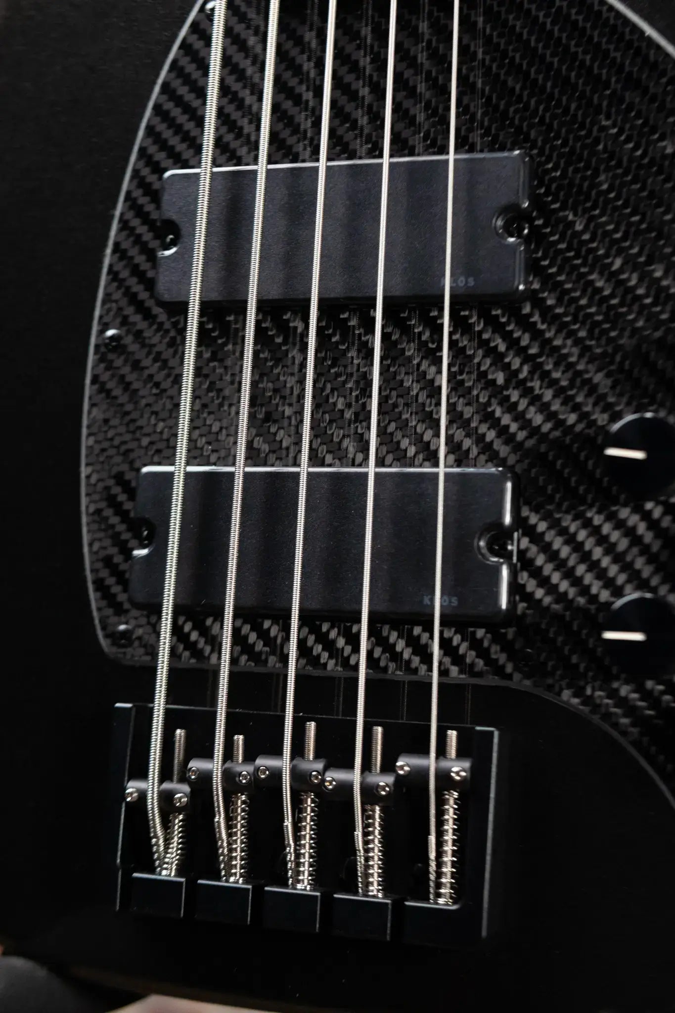 Klos Apollo V Custom Bass - Paulownia Charcoal with Gig Bag