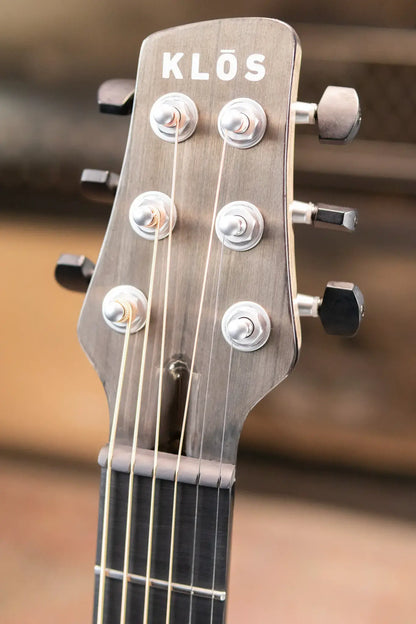 Klos Carbon Timber Grand Cutaway Acoustic Guitar with Gig Bag