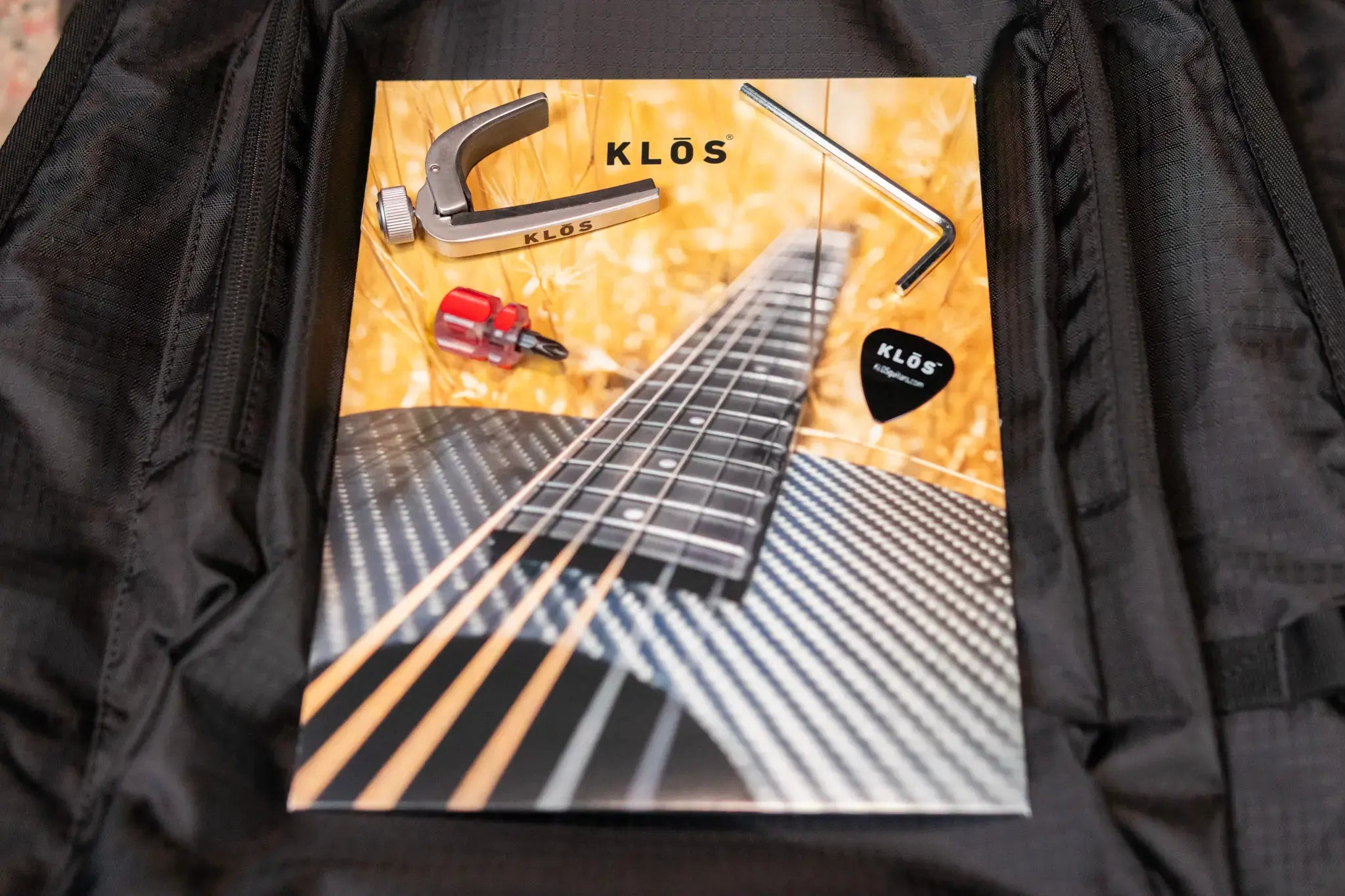 Klos Carbon Timber Grand Cutaway Acoustic Guitar with Gig Bag