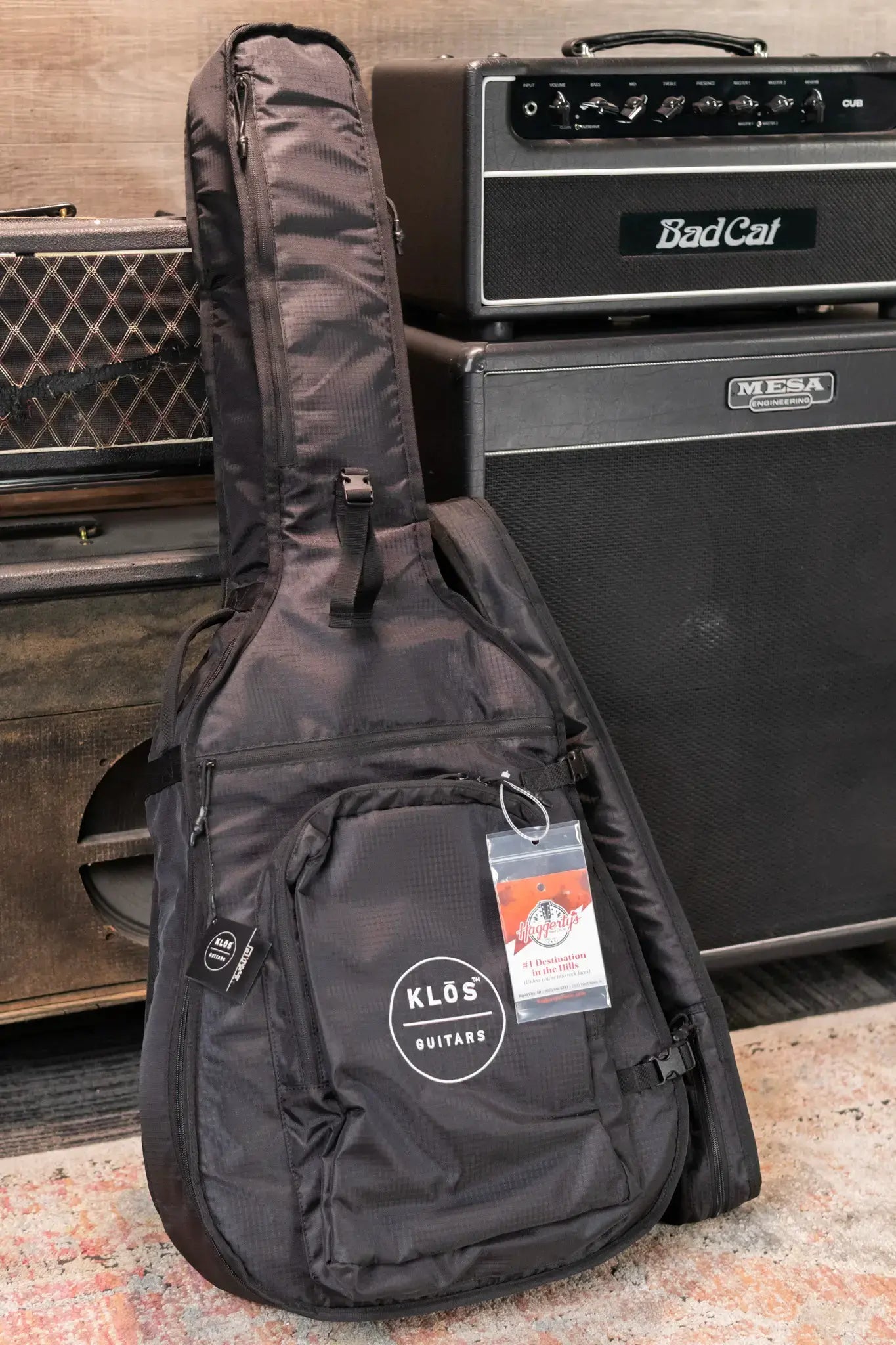 Klos Carbon Timber Grand Cutaway Acoustic Guitar with Gig Bag