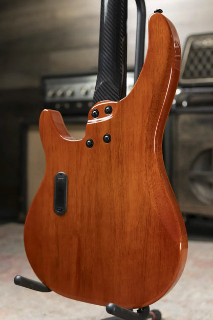 Klos Custom Series Apollo Bass - Maple Top Sandstorm with Gig Bag