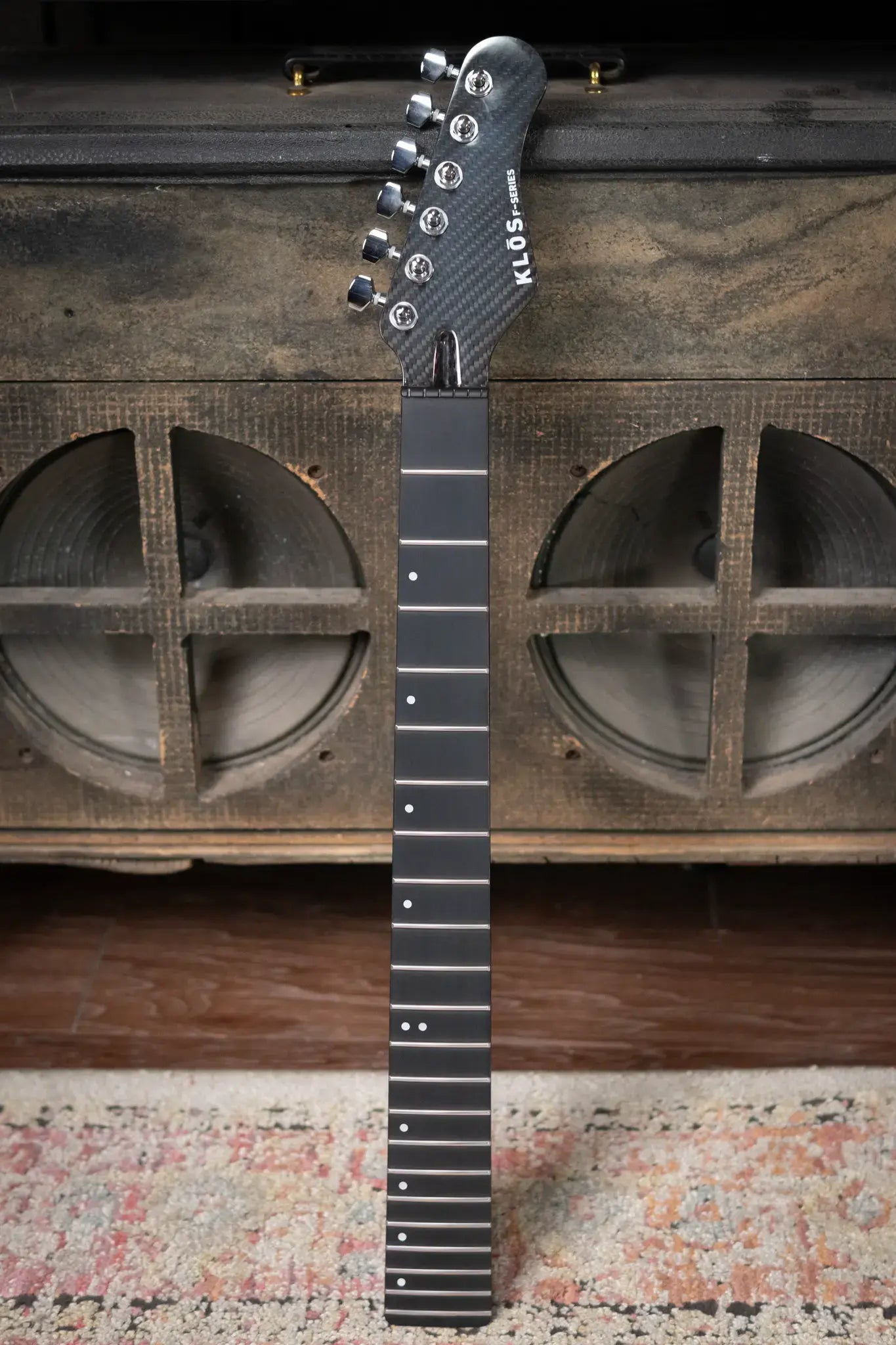 Klos F Series Strat Replacement Neck - 12" Radius