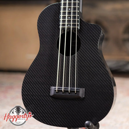 Klos Full Carbon Deluxe Acoustic/Electric Bass Ukulele with Gig Bag