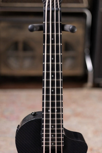 Klos Full Carbon Deluxe Acoustic/Electric Bass Ukulele with Gig Bag