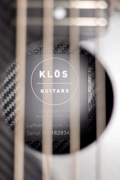 Klos Full Carbon Deluxe Acoustic/Electric Bass Ukulele with Gig Bag