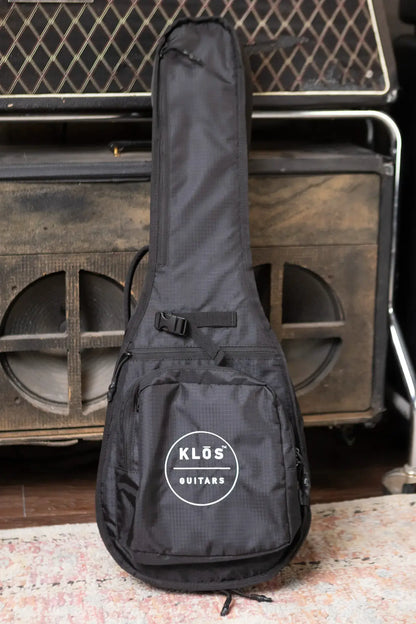 Klos Full Carbon Deluxe Acoustic/Electric Bass Ukulele with Gig Bag