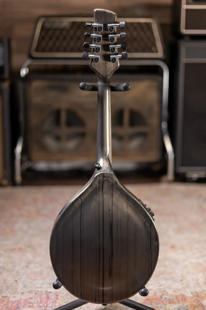 Klos Full Carbon Deluxe Acoustic/Electric Mandolin - Carbon Timber with Gig Bag
