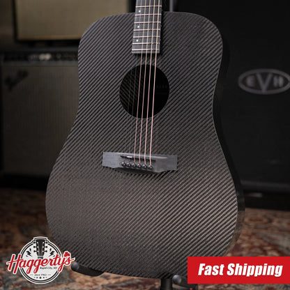 Klos Full Carbon Left-Hand Dreadnought Acoustic Guitar with Gig Bag