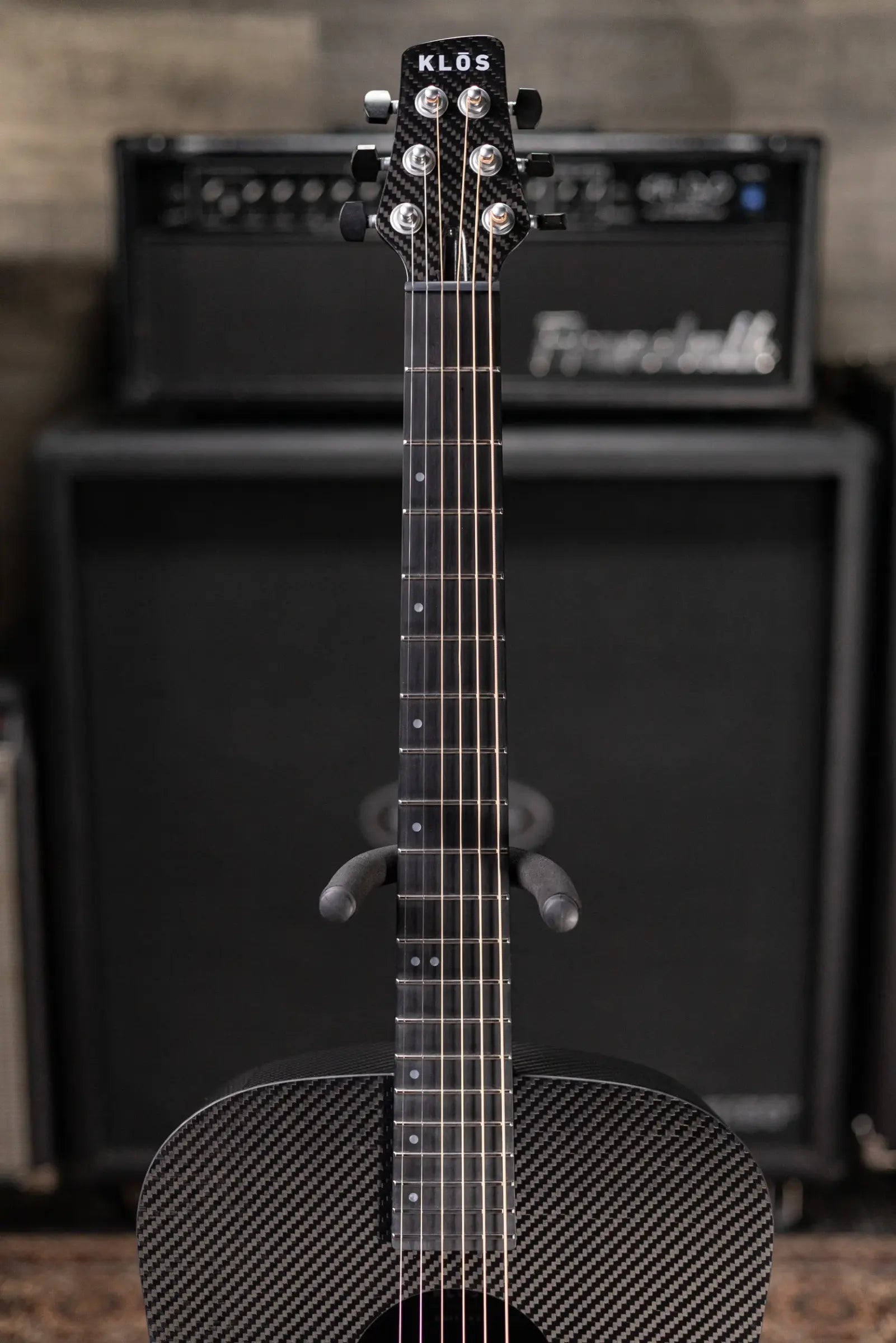 Klos Full Carbon Left-Hand Dreadnought Acoustic Guitar with Gig Bag