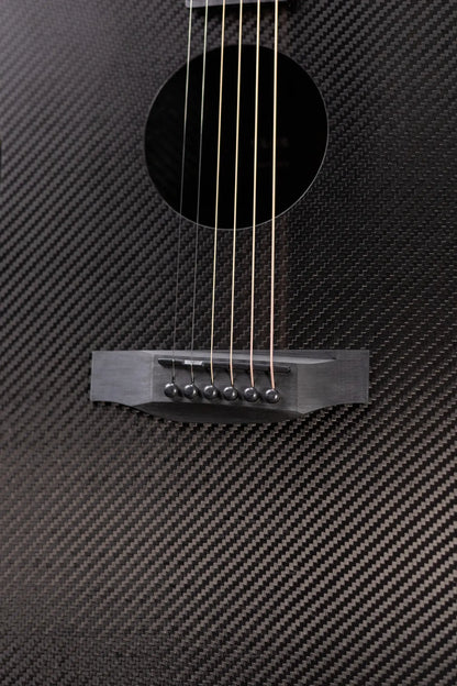 Klos Full Carbon Left-Hand Dreadnought Acoustic Guitar with Gig Bag