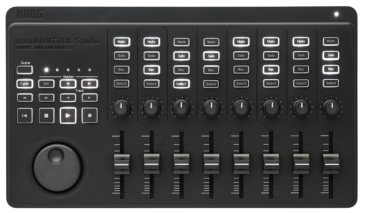 Korg nanoKONTROL Studio Mobile Midi Controller