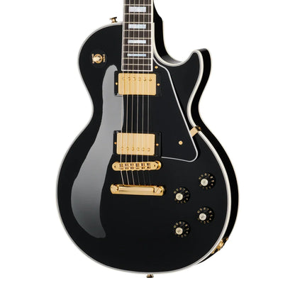 Gibson Les Paul Custom 70s Electric Guitar - Ebony with Hardshell Case