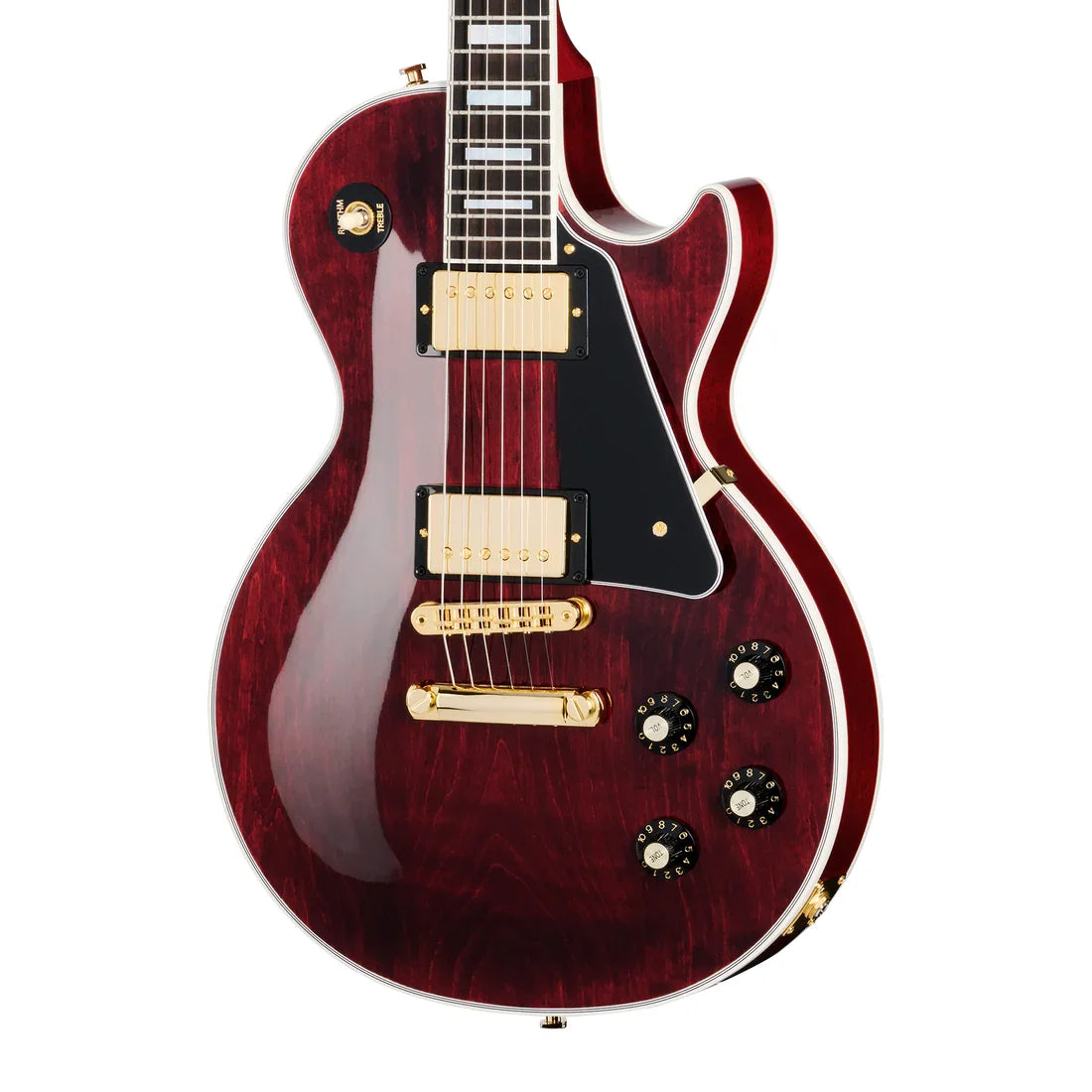 Gibson Les Paul Custom 70s Electric Guitar - Wine Red with Hardshell Case