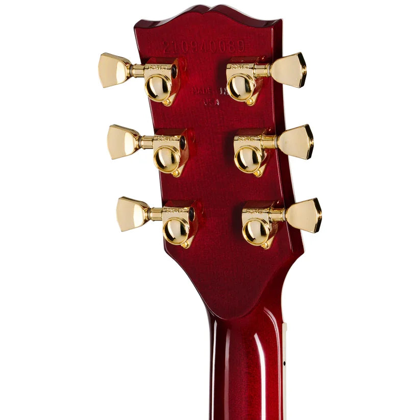 Gibson Les Paul Custom 70s Electric Guitar - Wine Red with Hardshell Case
