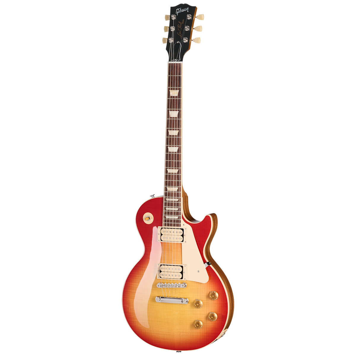 Gibson Les Paul Standard 50s Double Trouble (1 of 500) Electric Guitar - Vintage Cherry Sunburst with Hardshell Case