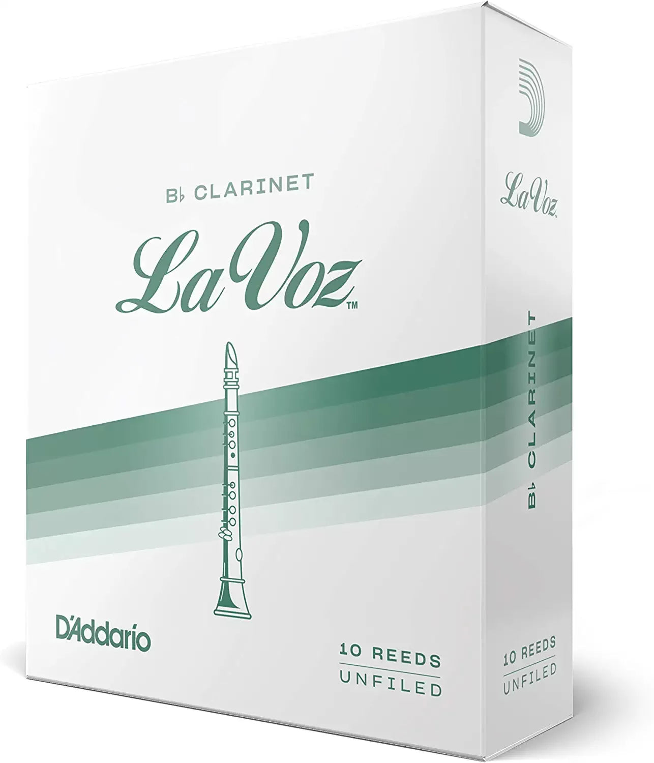 La Voz Bb Clarinet Reed - Medium Soft, 10 Pack