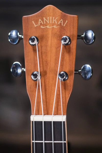 Lanikai ACST T Acacia Solid Top Tenor Ukulele haggertys 05