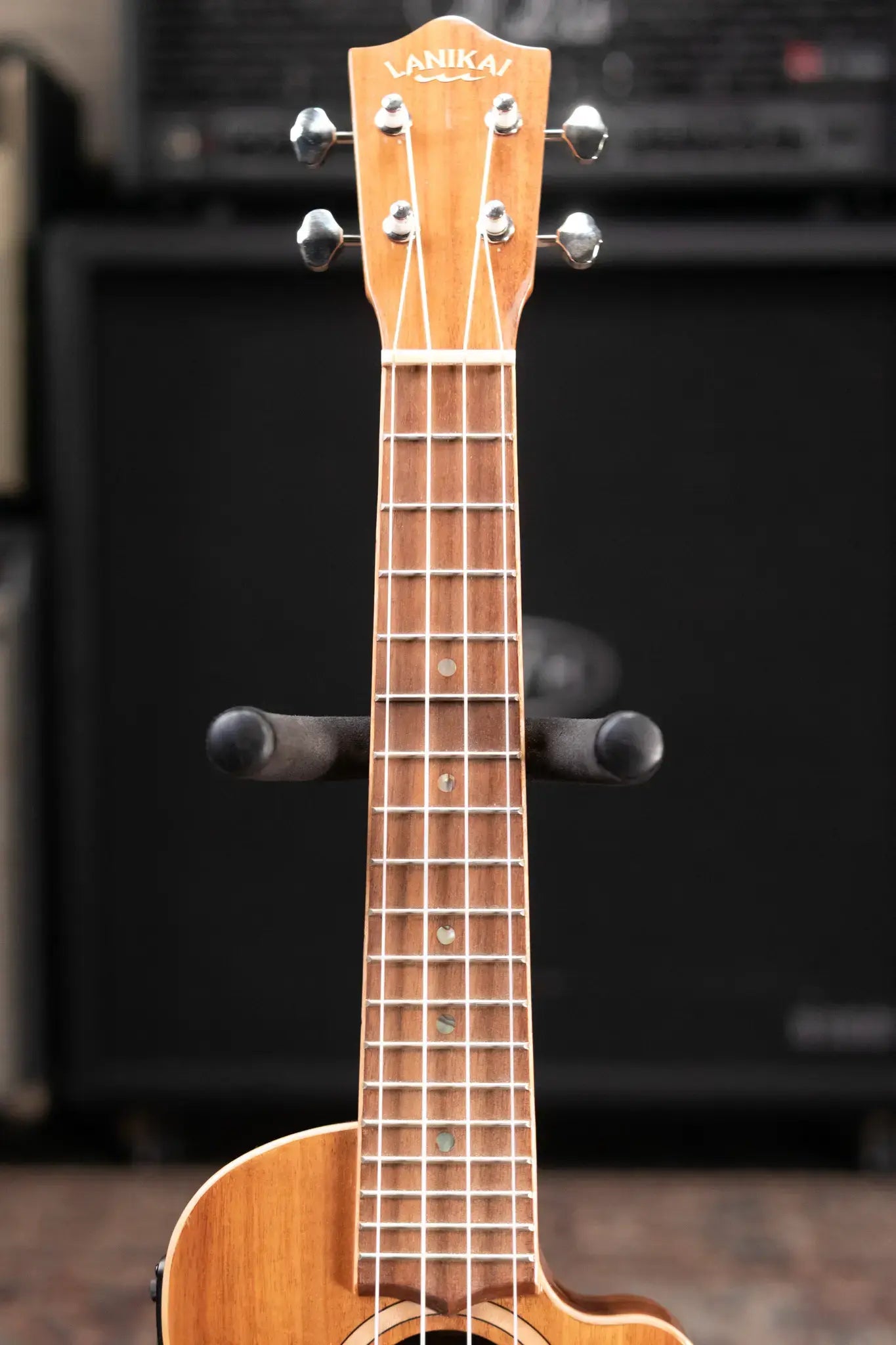 Lanikai ACS-CEC Concert Ukulele Acacia Acoustic/Electric with Hardshell Case - Used