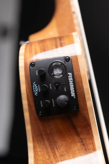 Lanikai ACS-CEC Concert Ukulele Acacia Acoustic/Electric with Hardshell Case - Used