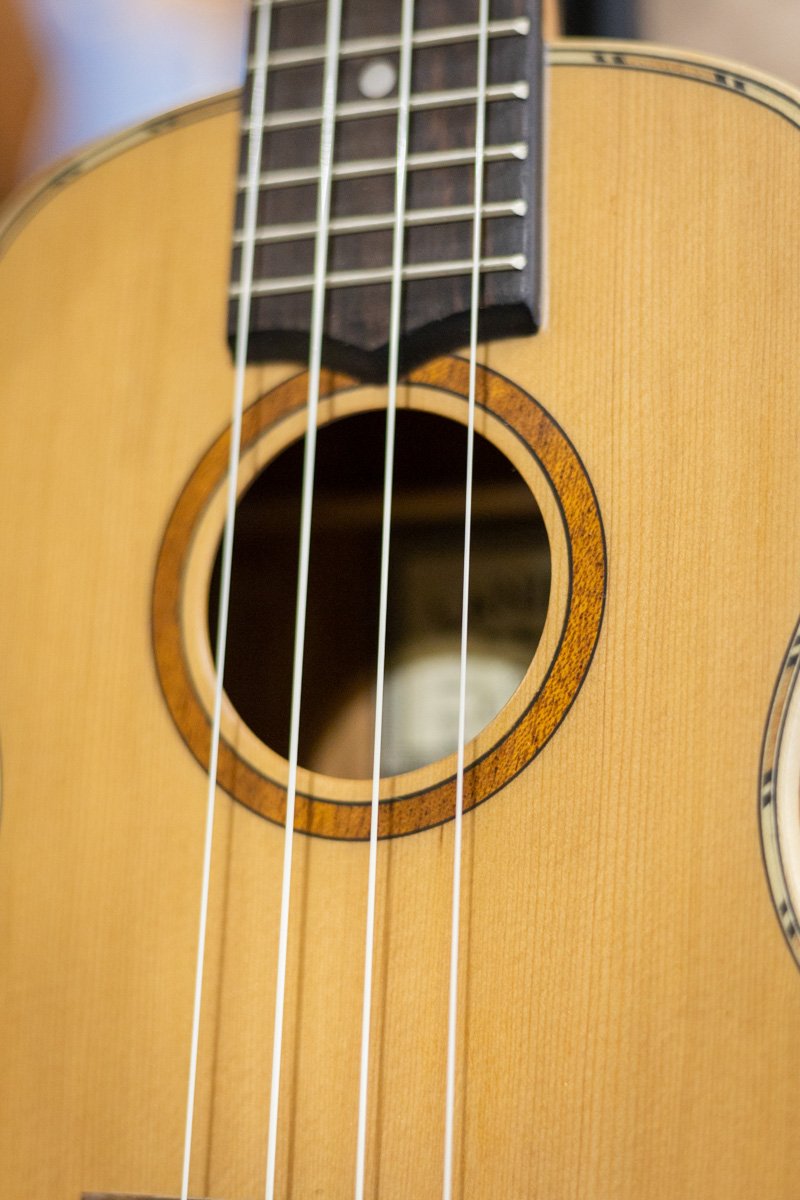 Lanikai CDST C Cedar Solid Top Concert Ukulele haggertys 10