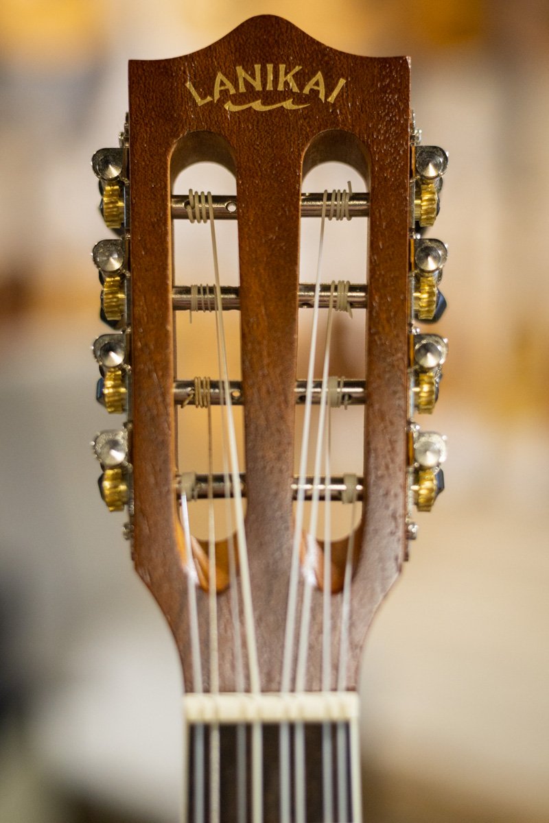 Lanikai MA-8T Mahogany 8-String Tenor Ukulele with Gig Bag - Floor Model