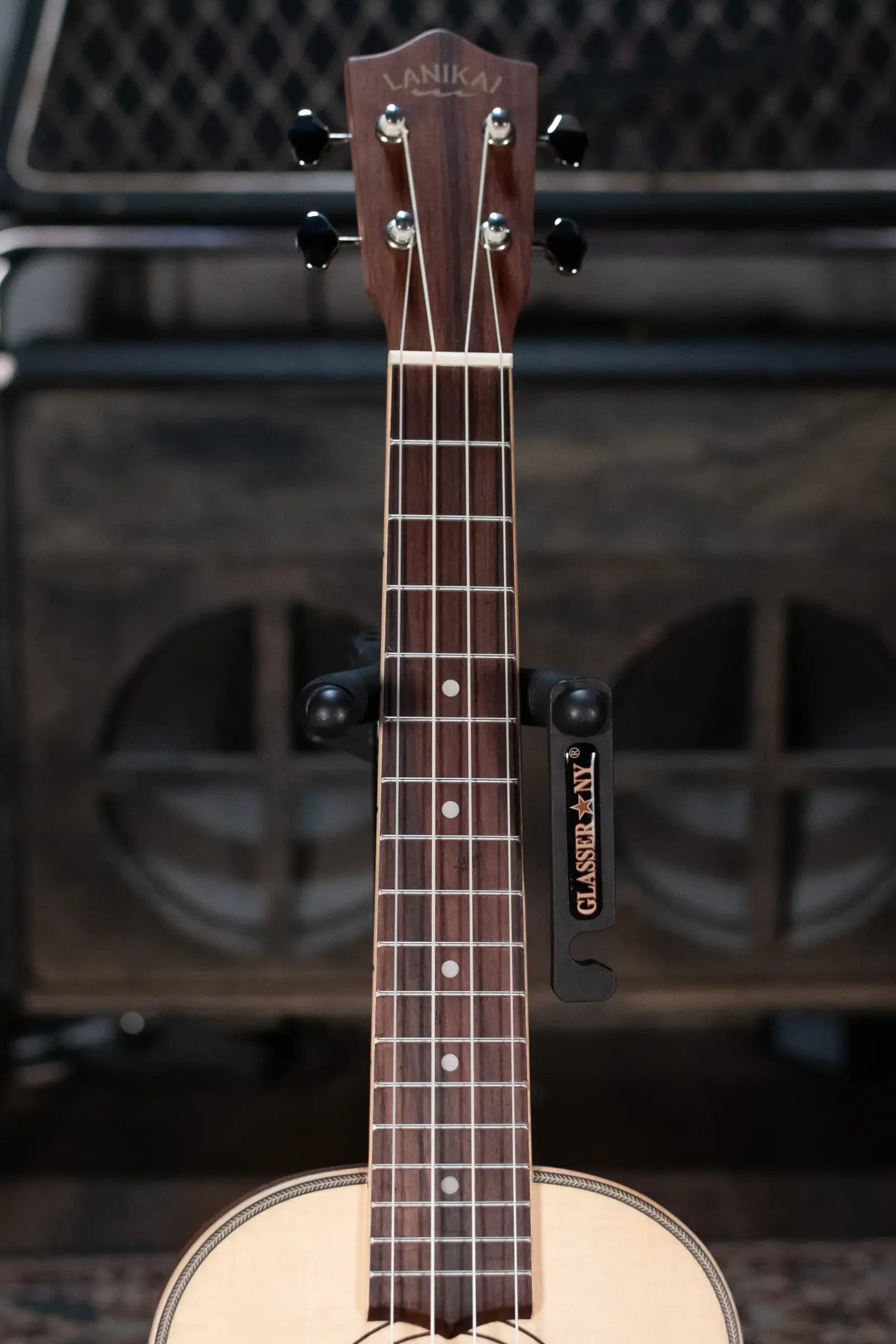 Lanikai SPST-T Solid Spruce Top Morado Back and Side Tenor Ukulele Natural