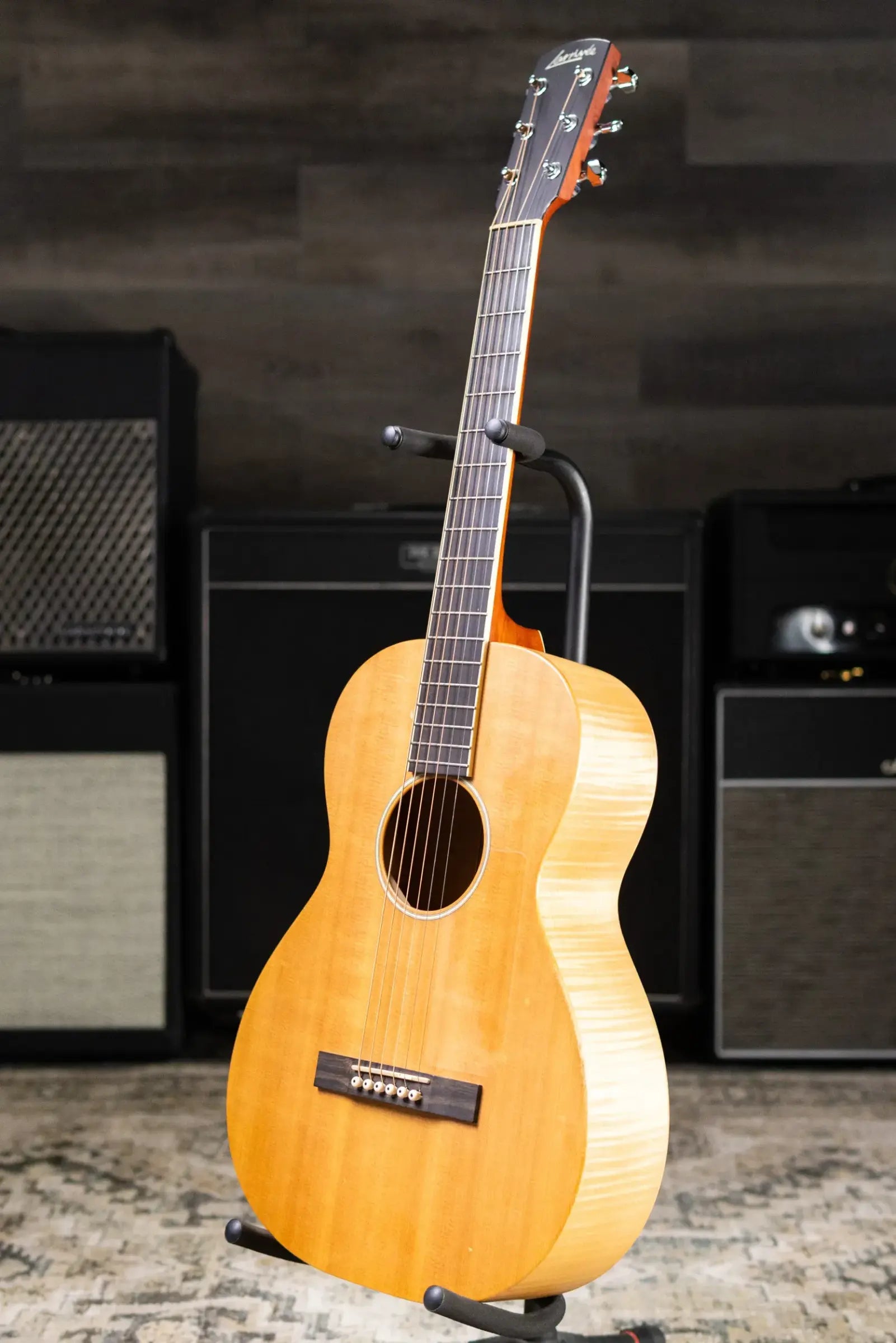 Larrivee O-01 Flamed Maple Acoustic Guitar with Gig Bag - Used