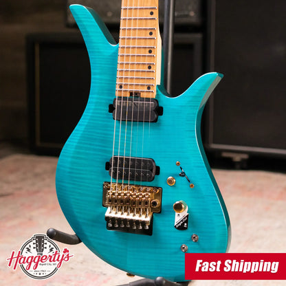 Legator CC7 7-String Electric Guitar - Demonberry with Gig Bag