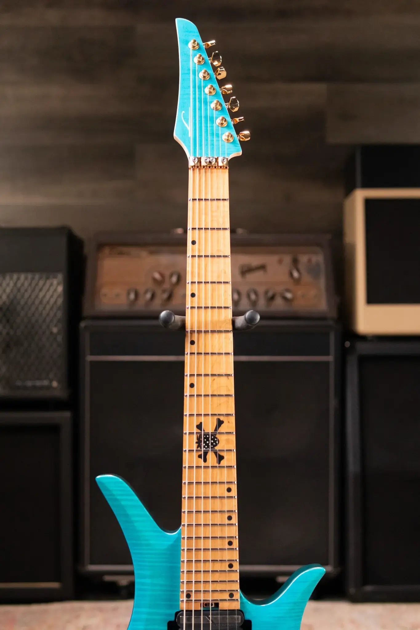 Legator CC7 7-String Electric Guitar - Demonberry with Gig Bag