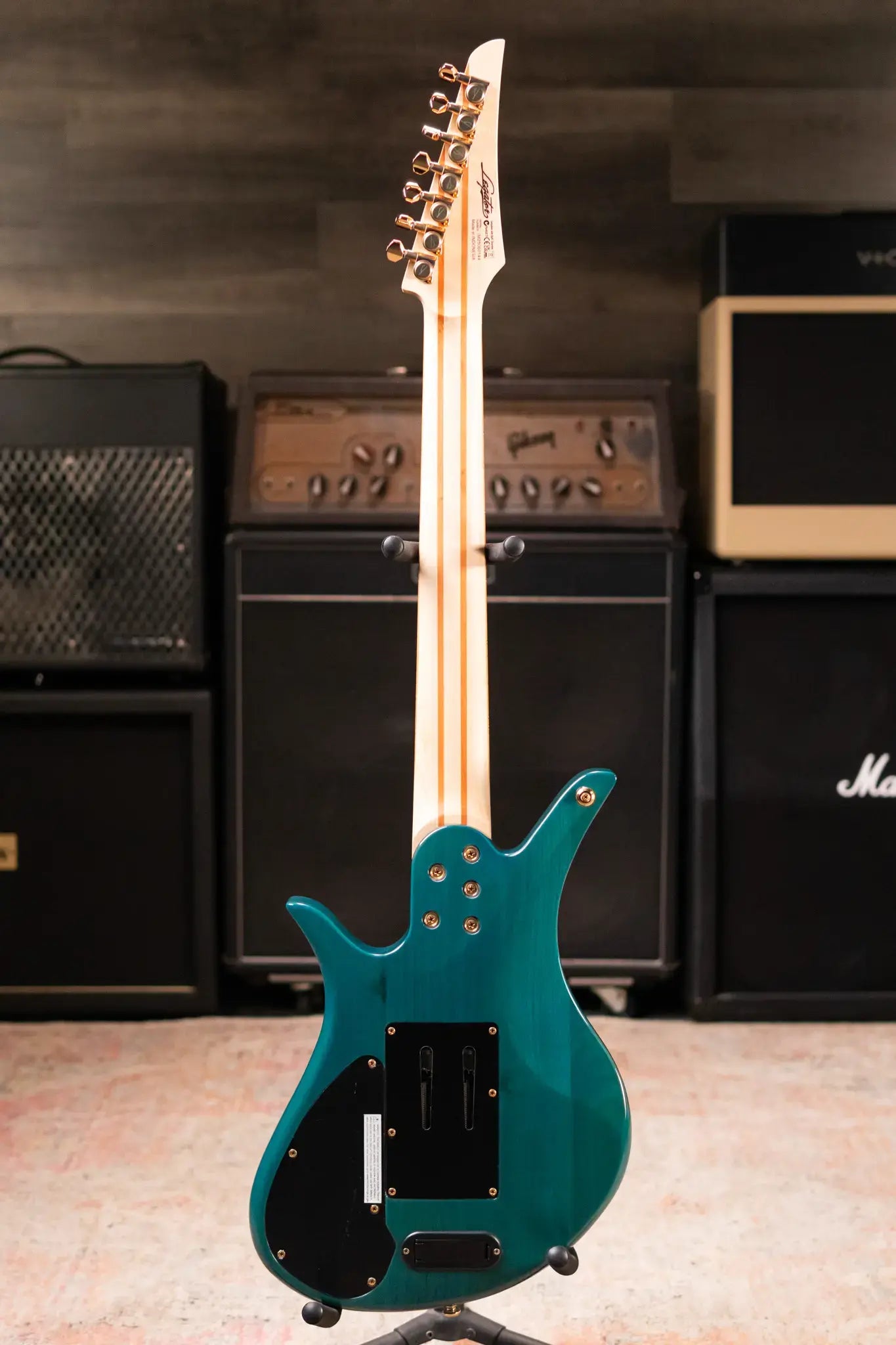 Legator CC7 7-String Electric Guitar - Demonberry with Gig Bag